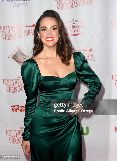 Erin Cahill attends the 91st Hollywood Christmas Parade held on November 26, 2023 in Hollywood, California.