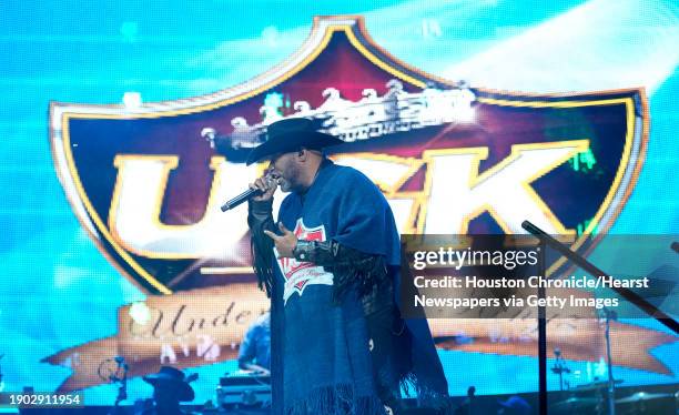 Bun B performs during his Southern Takeover concert at the Rodeo Houstons Livestock Show and Rodeo at NRG Stadium on Friday, March 3, 2023 in Houston.
