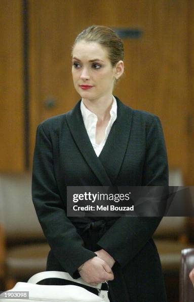 Winona Ryder Appears In Court Winona Ryder Appears In Court