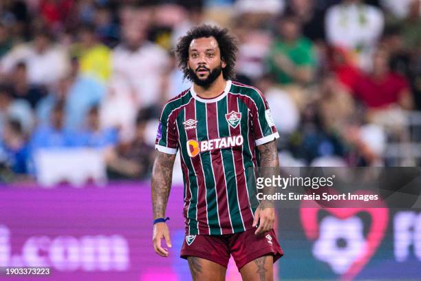 Marcelo Vieira of Fluminense walks in the field during the FIFA Club World Cup Final match between Manchester City and Fluminense at King Abdullah...