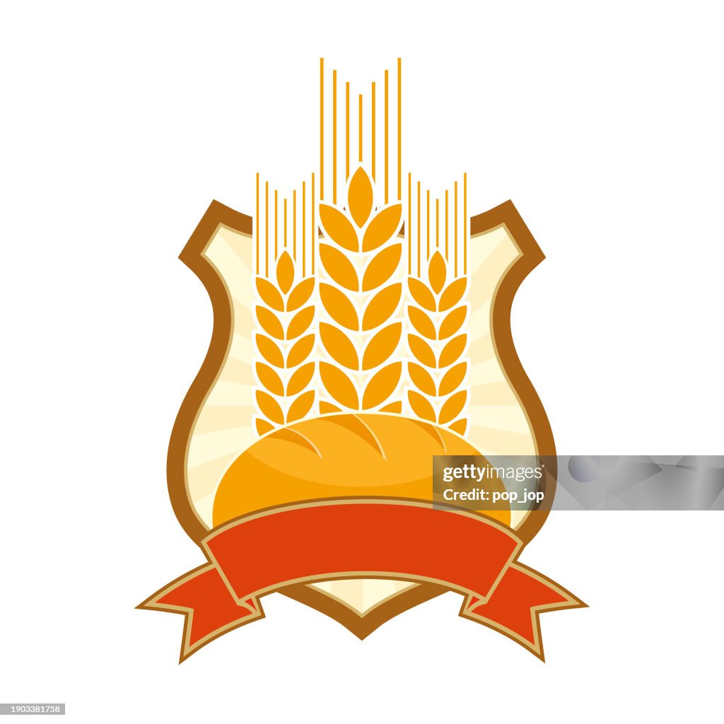 Bakery Logo Emblem - Vector Illustration