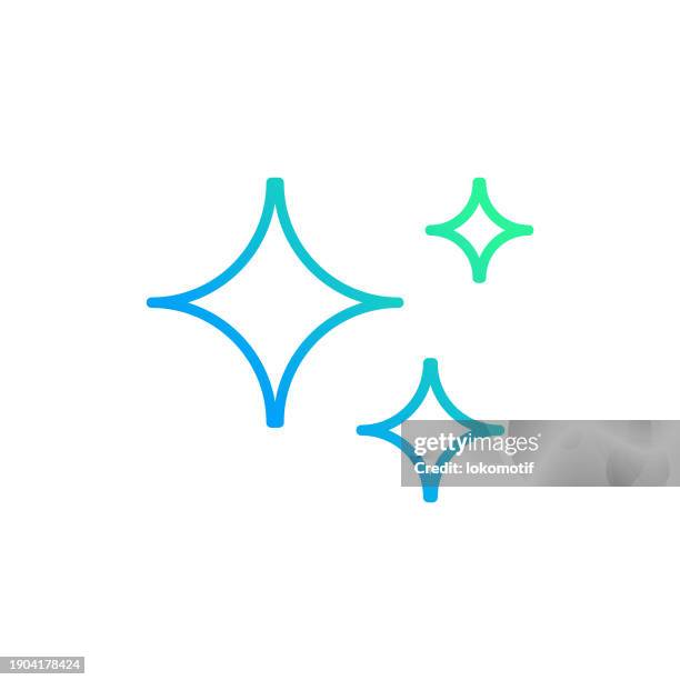 ai internet bot gradient line icon. the icon is suitable for web design, mobile apps, ui, ux, and gui design. - computer code white background stock illustrations