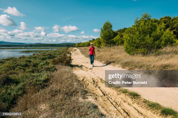 tour de doul, peyriac-de-mer, languedoc, france - aude stock pictures, royalty-free photos & images