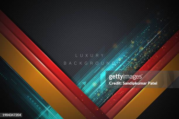 luxurious modern background with gold color combination - awards background stock illustrations