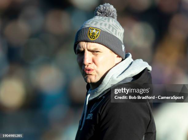 Northampton Saints' Director of Rugby Phil Dowson during the Gallagher Premiership Rugby match between Exeter Chiefs and Northampton Saints at Sandy...