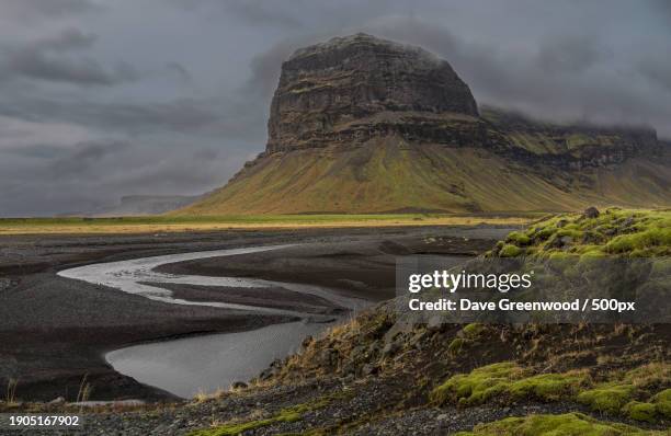 scenic view of land against sky - greenwood stock pictures, royalty-free photos & images