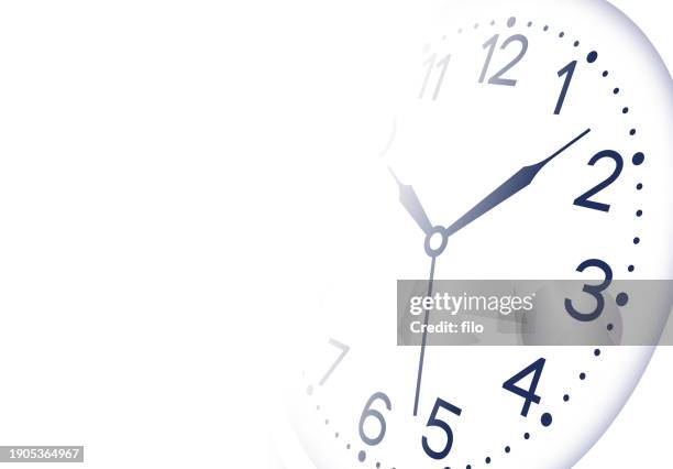clock time background concept - opening hours sign stock illustrations