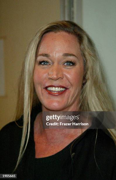 Actress Diane Delano arrives at the weSparkle Variety Night Cancer charity event held at the El Portal Theatre April 7, 2003 in Hollywood.