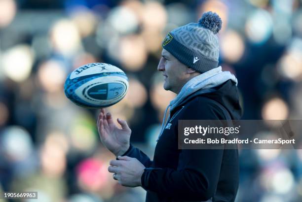 Northampton Saints' Director of Rugby Phil Dowson during the Gallagher Premiership Rugby match between Exeter Chiefs and Northampton Saints at Sandy...