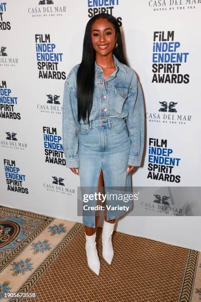 Rockwell at the 2024 Film Independent Spirit Awards Nominee Brunch held at Hotel Casa del Mar on January 6, 2024 in Santa Monica, California.