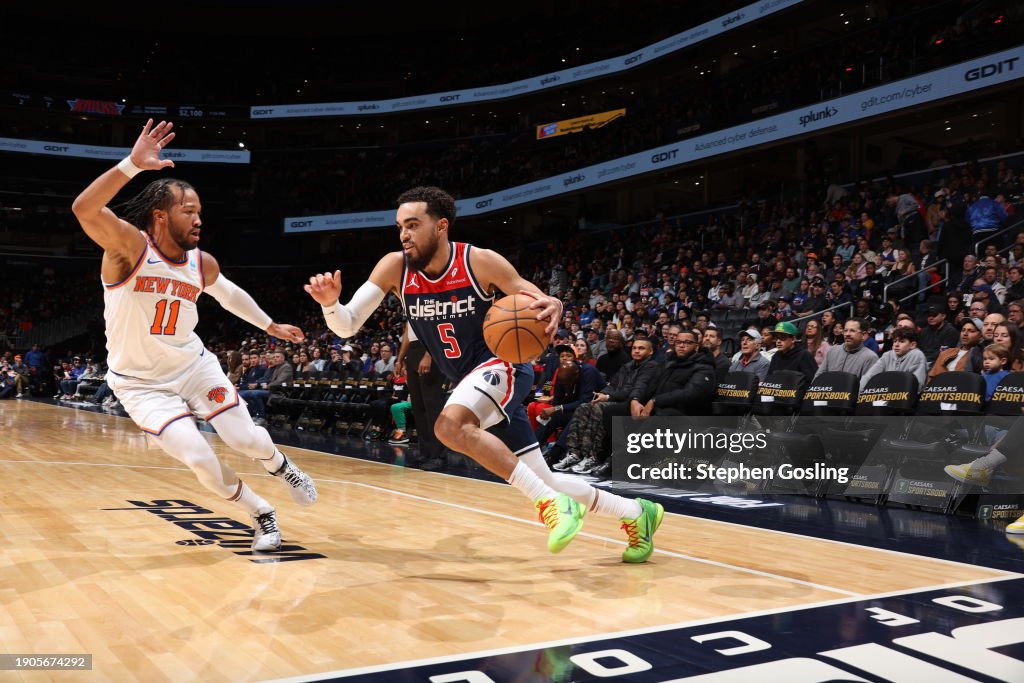 New York Knicks v Washington Wizards