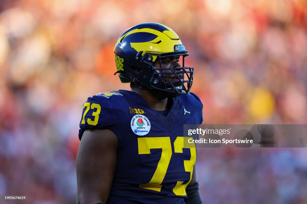 COLLEGE FOOTBALL: JAN 01 CFP Semifinal - Rose Bowl Game - Alabama vs Michigan