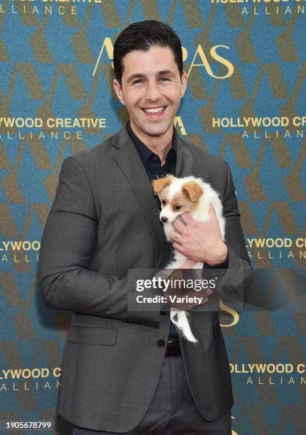 Josh Peck at the Astra Film Awards held at the Biltmore Hotel on January 6, 2024 in Los Angeles, California