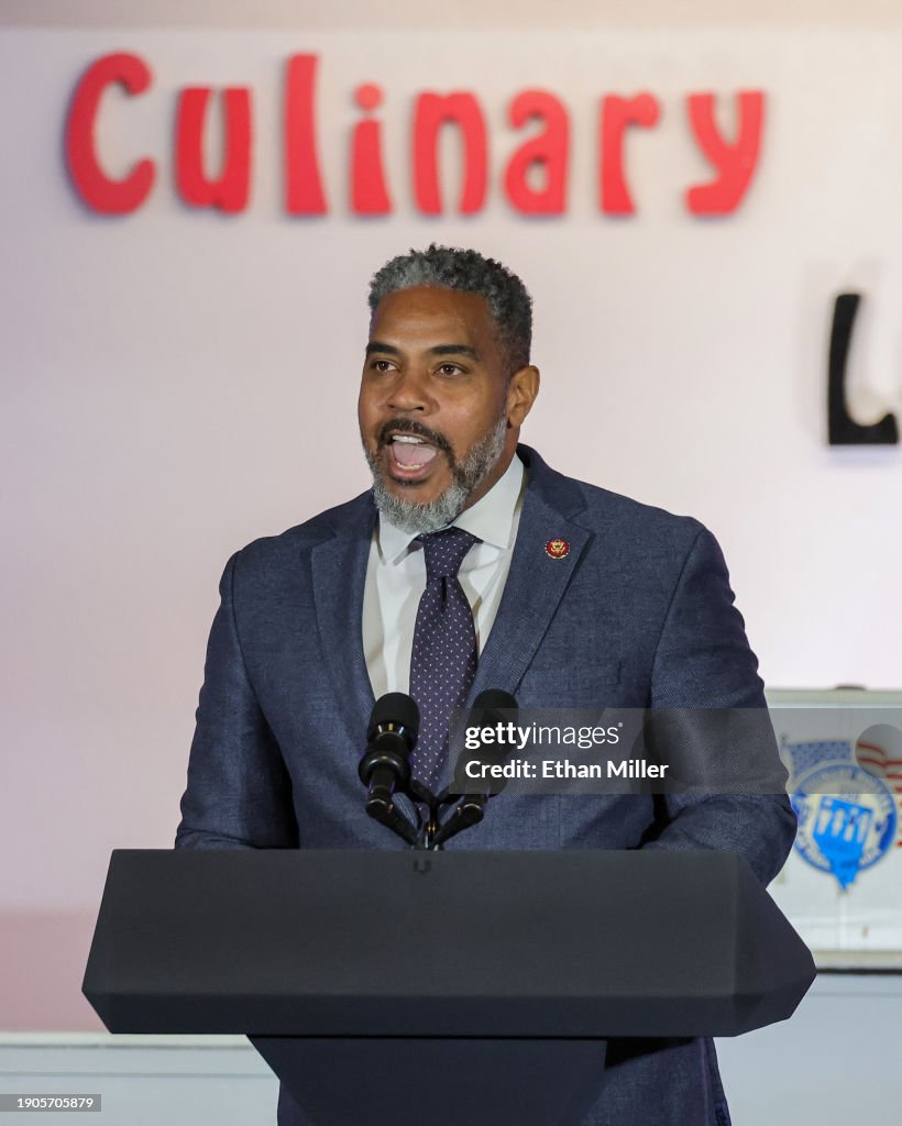 Vice President Harris Speaks At Culinary Workers Union Event In Las Vegas