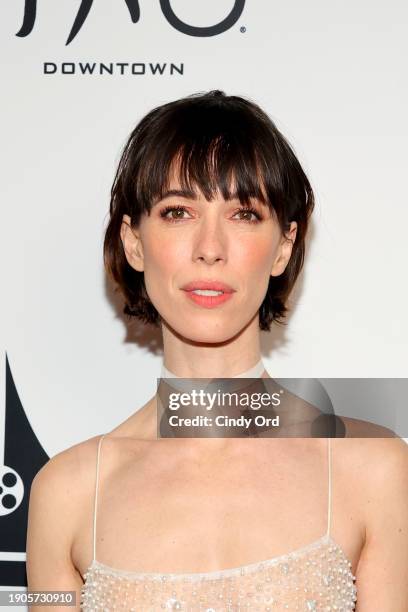 Rebecca Hall attends the 2024 New York Film Critics Circle Awards at TAO Downtown on January 03, 2024 in New York City.