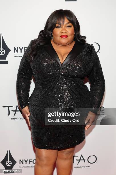 Da'Vine Joy Randolph attends the 2024 New York Film Critics Circle Awards at TAO Downtown on January 03, 2024 in New York City.