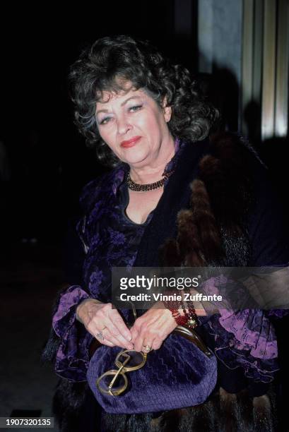Canadian-American actress, dancer and singer Yvonne De Carlo during the 2nd Annual American Cinema Awards at Beverly Wilshire Hotel in Beverly Hills,...