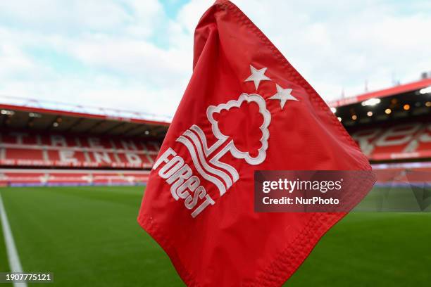 General view inside the City Ground is seen ahead of the FA Cup Third Round match between Nottingham Forest and Blackpool in Nottingham, England, on...