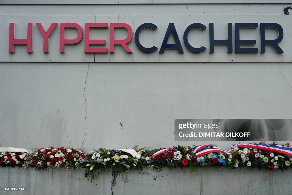 TOPSHOT-FRANCE-ATTACKS-HYPERCACHER-ANNIVERSARY