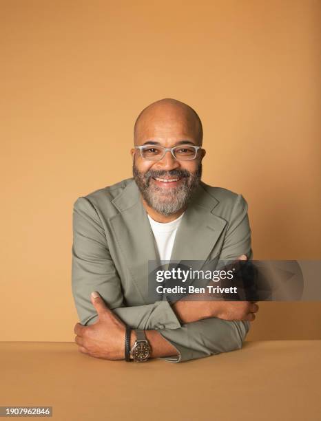 Jeffrey Wright poses for a portrait at the 2024 Film Independent Spirit Awards nominees brunch at Hotel Casa del Mar on January 06, 2024 in Santa...