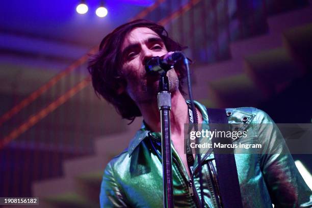 Tyson Ritter of The All-American Rejects performs onstage during the Allstate Party at the Playoff hosted by ESPN & College Football Playoff at POST...