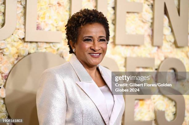 Wanda Sykes at the 81st Golden Globe Awards held at the Beverly Hilton Hotel on January 7, 2024 in Beverly Hills, California.