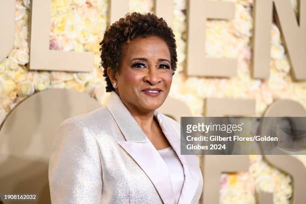 Wanda Sykes at the 81st Golden Globe Awards held at the Beverly Hilton Hotel on January 7, 2024 in Beverly Hills, California.