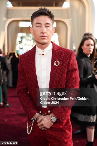 Barry Keoghan at the 81st Golden Globe Awards held at the Beverly Hilton Hotel on January 7, 2024 in Beverly Hills, California.