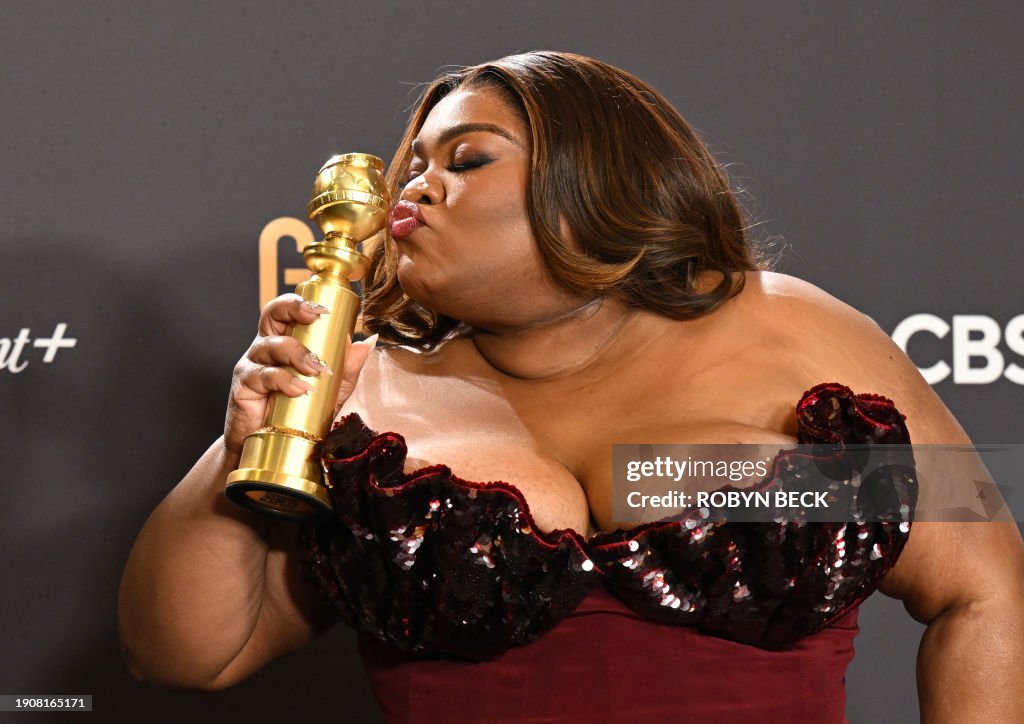 TOPSHOT-US-ENTERTAINMENT-FILM-TELEVISION-GOLDEN-GLOBES-PRESS ROOM