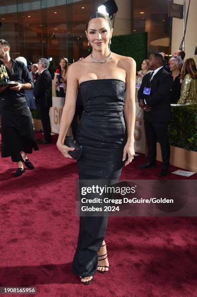 Katharine McPhee at the 81st Golden Globe Awards held at the Beverly Hilton Hotel on January 7, 2024 in Beverly Hills, California.