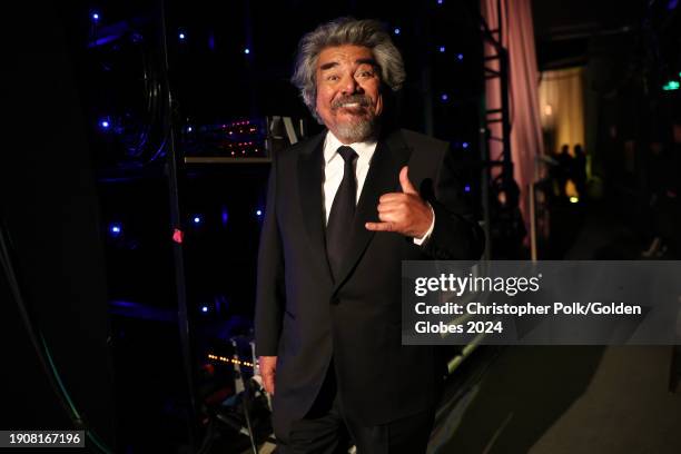 George Lopez at the 81st Golden Globe Awards held at the Beverly Hilton Hotel on January 7, 2024 in Beverly Hills, California.