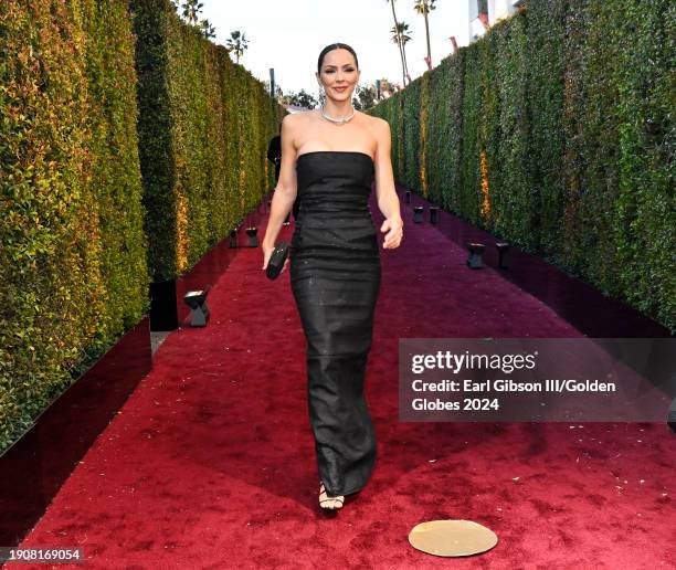 Katharine McPhee at the 81st Golden Globe Awards held at the Beverly Hilton Hotel on January 7, 2024 in Beverly Hills, California.