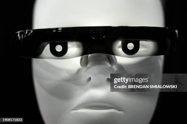 Vixion01, auto focusing eyewear from Vision, is seen during CES Unveiled at the Mandalay Bay Convention Center a pre-show for this weeks Consumer...