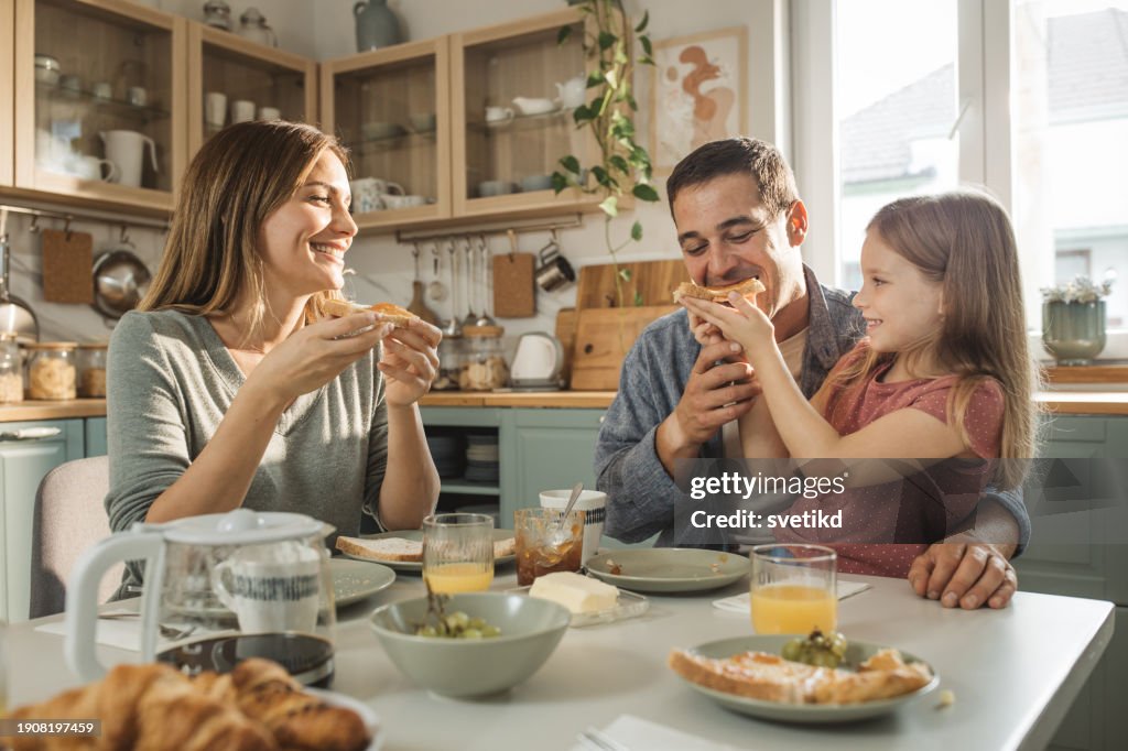 Family breakfast