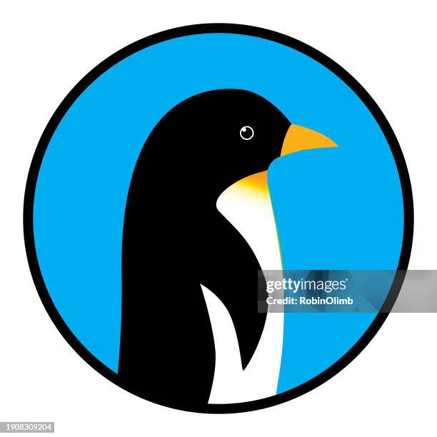 penguin icon - penguin icon stock illustrations