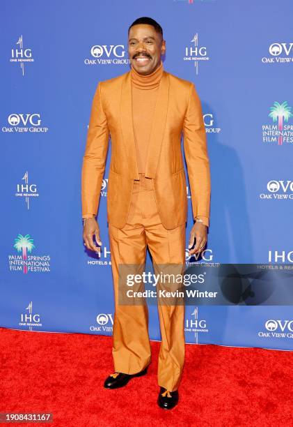 Colman Domingo attends the 2024 Palm Springs International Film Festival Film Awards at Palm Springs Convention Center on January 04, 2024 in Palm...