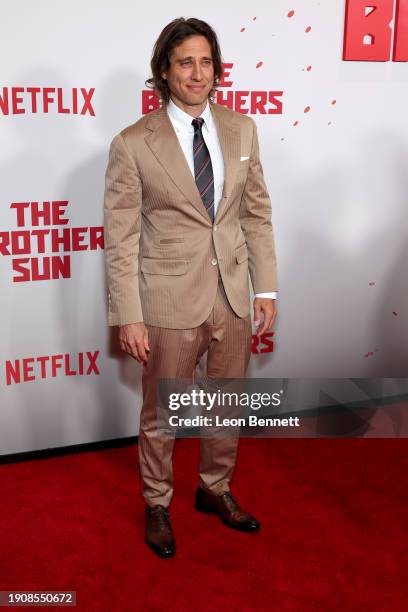 Brad Falchuk attends the Los Angeles Premiere Of Netflix's "The Brothers Sun" at Netflix Tudum Theater on January 04, 2024 in Los Angeles, California.