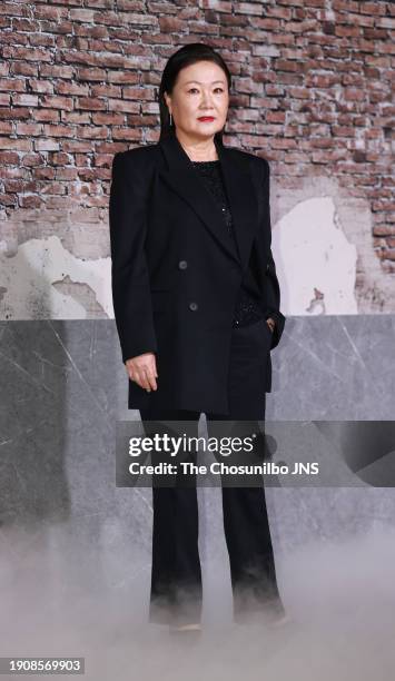 December 19: Actress Kim Hae-sook attends Netflix series 'Gyeongseong Creature' press conference at Layer Studio 20 in Yongsan-gu on December 19,...