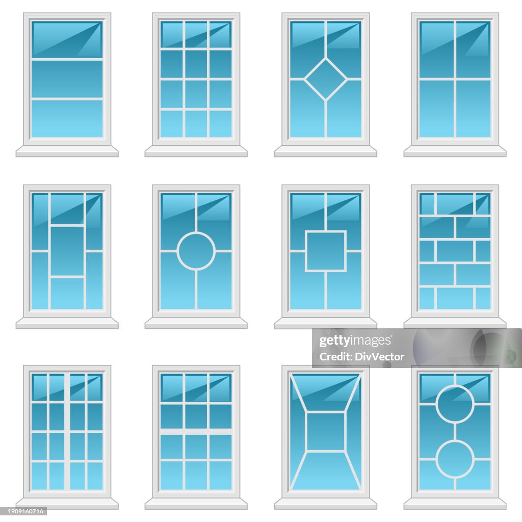 Windows Vector Set High-Res Vector Graphic - Getty Images