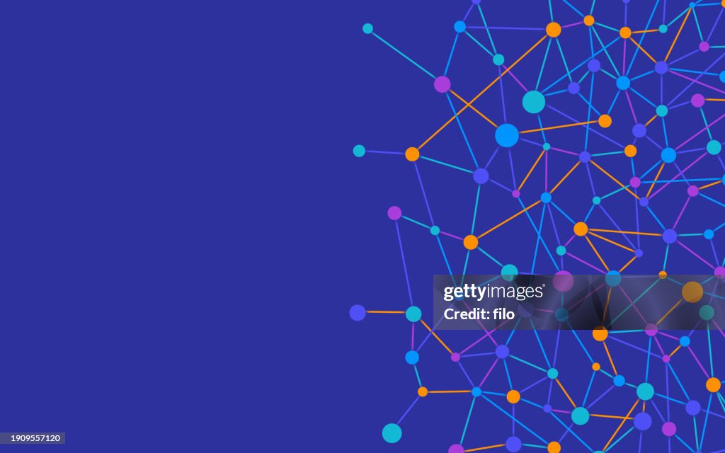 Tech Grid Artificial Intelligence Abstract Background