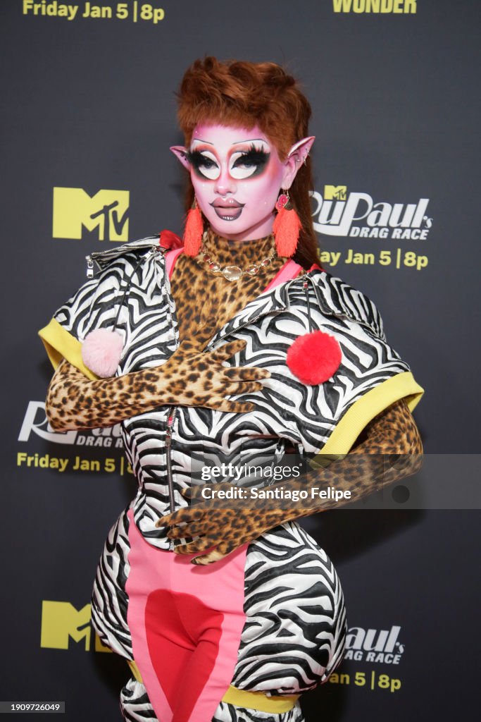 Dawn Rpdr Dawn attends MTV RuPaul's Drag Race Season 16 Premiere Extravaganza ...