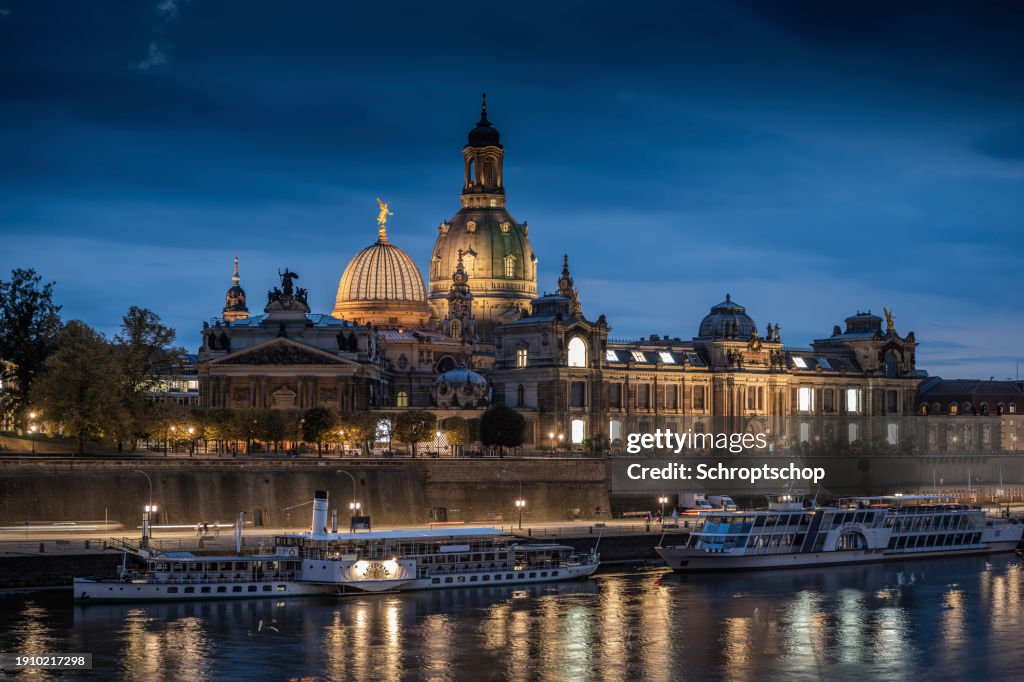 Altstadt von Dresden in Deutschland, Sachsen