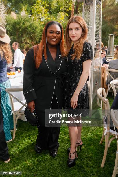 Danielle Brooks and Anna Kendrick attend Variety's 10 Directors To Watch & Creative Impact Awards presented by DIRECTV at Parker Palm Springs on...