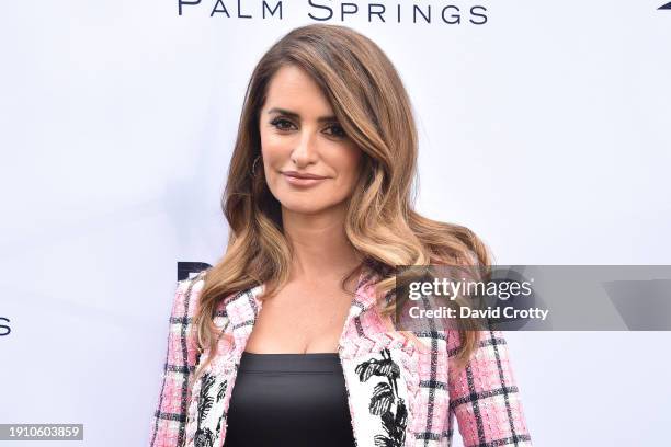 Penelope Cruz attends the Variety Creative Impact Awards and 10 Directors to Watch at the 2024 Palm Springs International Film Festival at Parker...