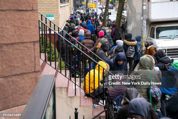 January 6: The NYPD 7th Precinct activated a Level 1 for crowd control as a large number of Asylum Seekers sought shelter at 185 East 7th Street in...