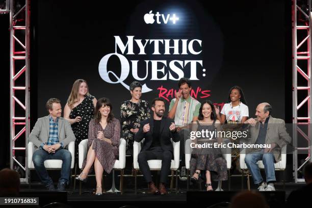 David Hornsby, Executive Producer, Jessie Ennis, Megan Ganz, Co-Creator/Executive Producer, Ashly Burch, Rob McElhenney, Co-Creator/Executive...