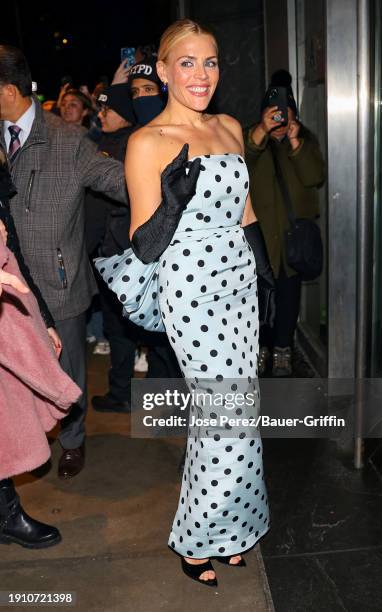 Busy Philipps is seen attending the "Mean Girls" movie premiere at the AMC Lincoln Square Theater on January 08, 2024 in New York City.