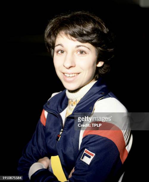 American-Italian figure skater Susanna Driano poses for a portrait in London, England, November 5, 1978.