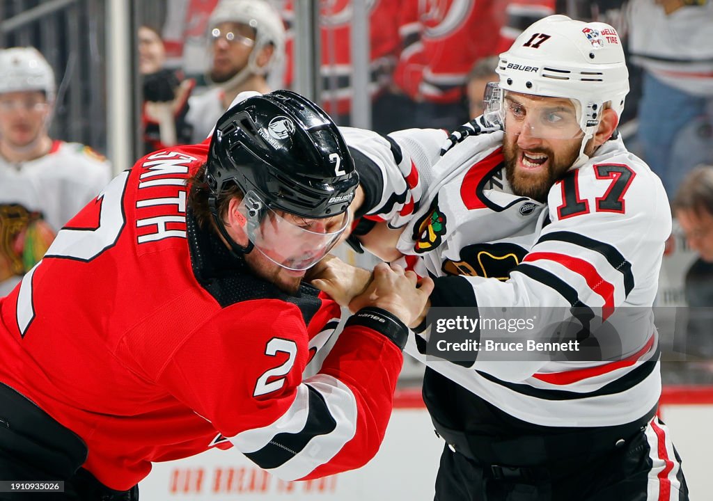 Chicago Blackhawks v New Jersey Devils
