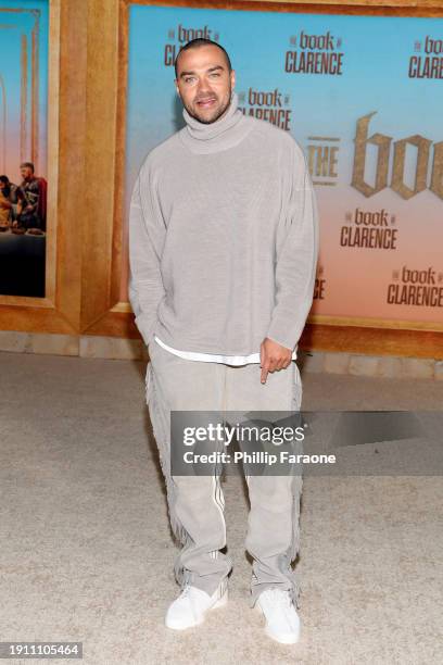 Jesse Williams attends the Los Angeles Premiere of Sony Pictures' "The Book Of Clarence" at Academy Museum of Motion Pictures on January 05, 2024 in...